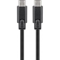 Laidas USB C 3.2 - USB C 3.2 (K-K) USB - PD GEN 1 3A 1.5m Goobay